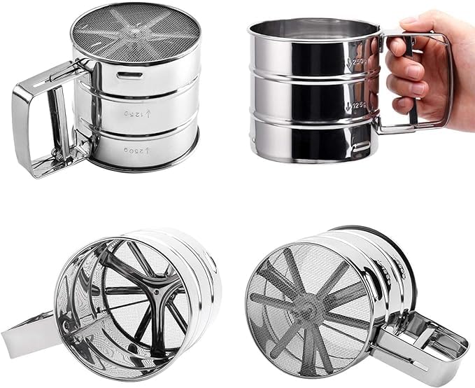 Chef X™ Pro Flour Sifter – India’s Premium Baking Essential