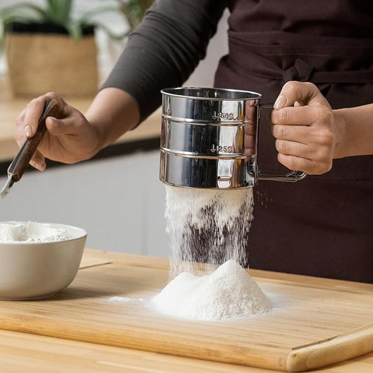 Chef X™ Pro Flour Sifter – India’s Premium Baking Essential