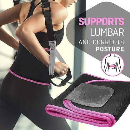 Sweat Slim Belt | Belly Fat Burner for Men and Women